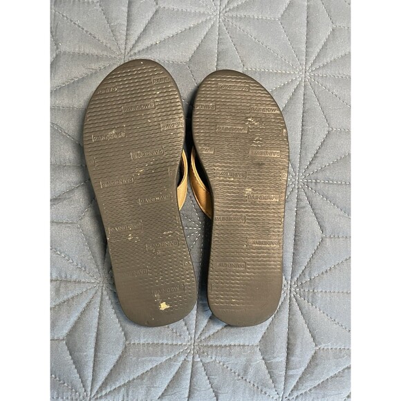 Rainbow Sandals Women’s Size 6.5-7.0 Leather Beach Summer Walking - Picture 7 of 10